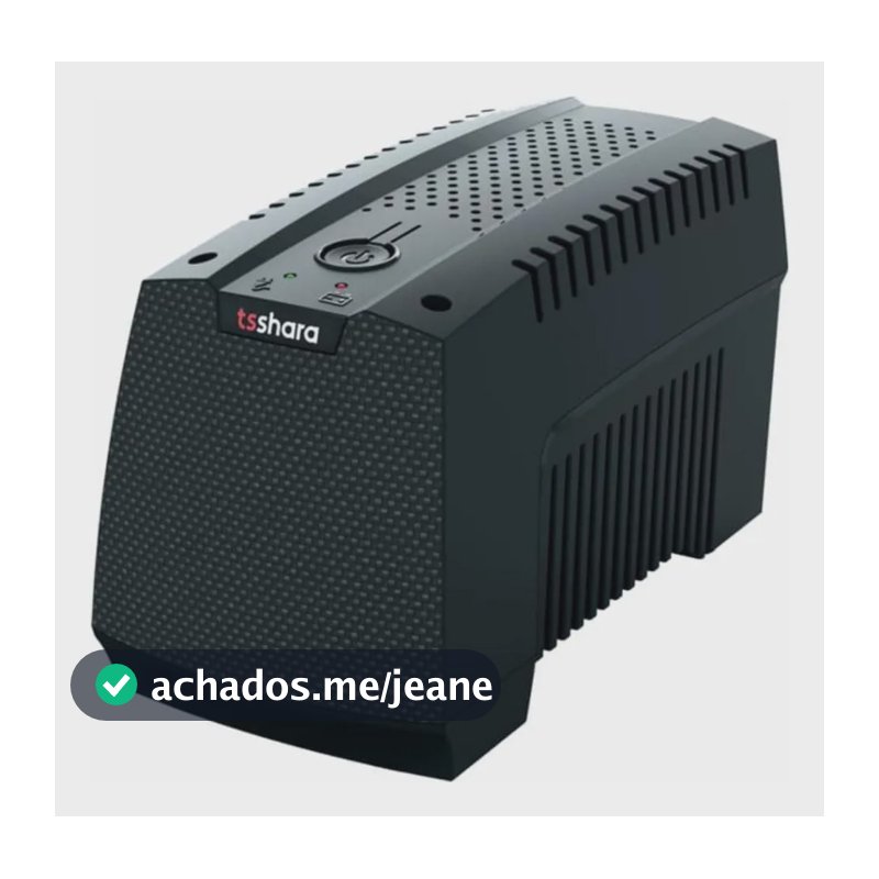 Nobreak Ts Shara Mini 700va Bi/115v 4+2t - 4575 Preto