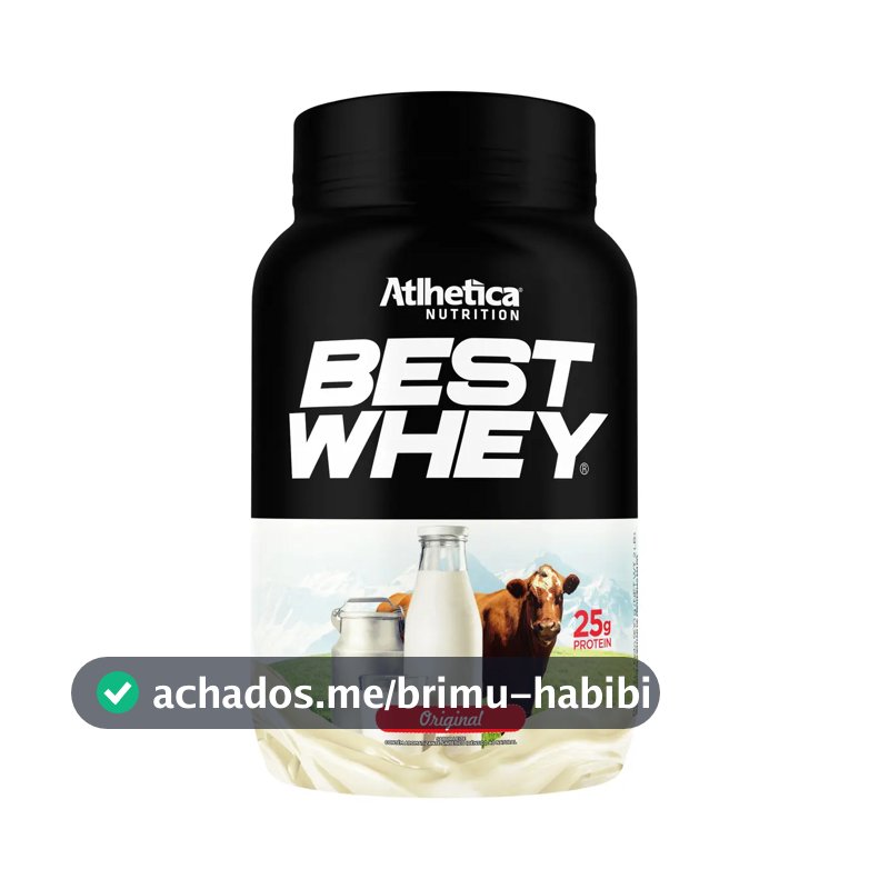 Proteína isolada do soro de leite Atlhetica Nutrition Best Whey em pó Sem sabor x 900g