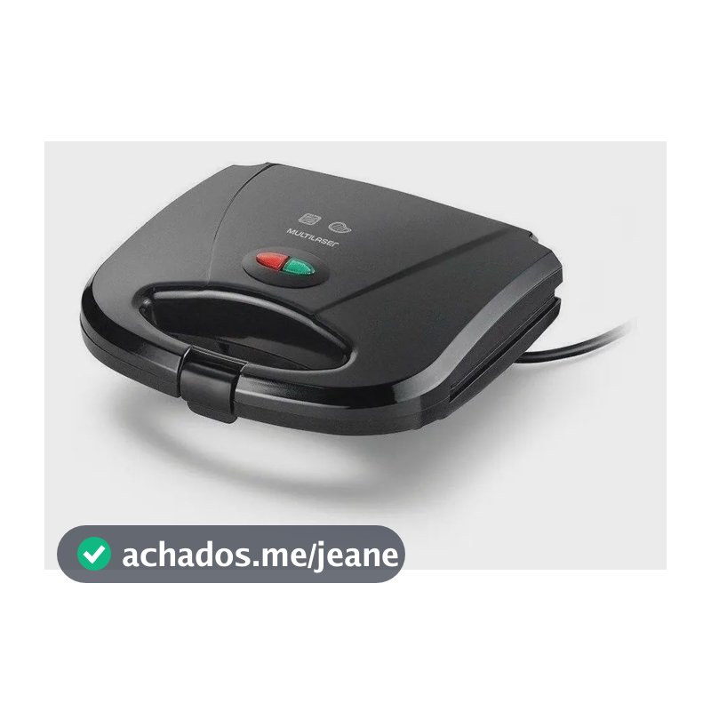 Sanduicheira Minigrill 750w Preta Multilaser - Ce043