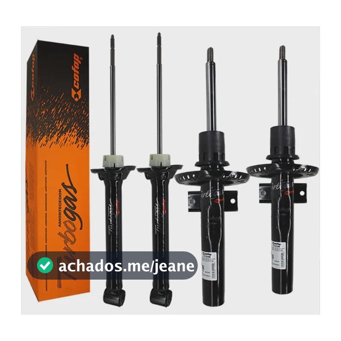 Kit 4 Amortecedor Voyage Original Cofap 2014 2015 2016 Novo