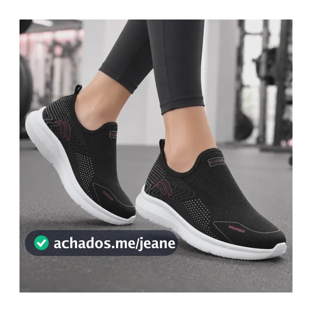 Tenis Feminino Ortopédico Calce Fácil Caminhada Academia W38