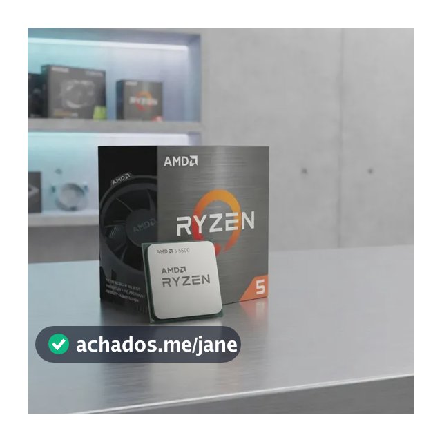 Processador AMD Ryzen 5 5500 3.6GHz 4.2GHz Max Turbo Cache 16MB AM4