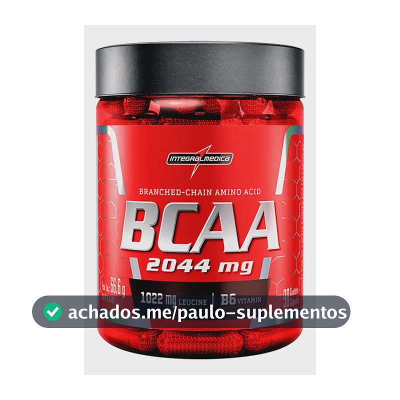 BCAA 2044mg Integralmédica BCAA 2044mg 90 Cápsulas