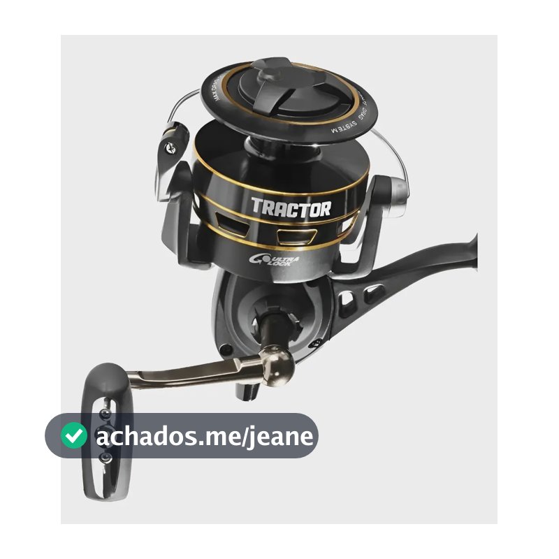 Molinete Marine Tractor 14000 Black 25kg Direito/esq. Black Direito/esquerdo