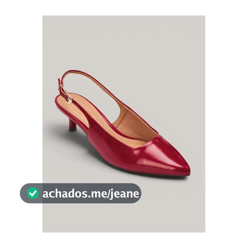 Scarpin/peep Toe Anacapri 39, C3079000070001 Vermelho Liso 38