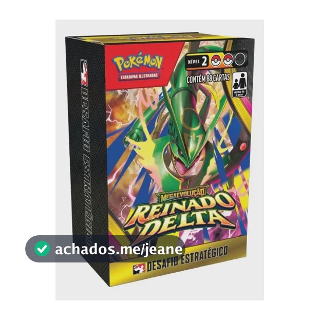 Desafio Estratégico Pokémon Megaevolução Reinado Delta Copag Copag