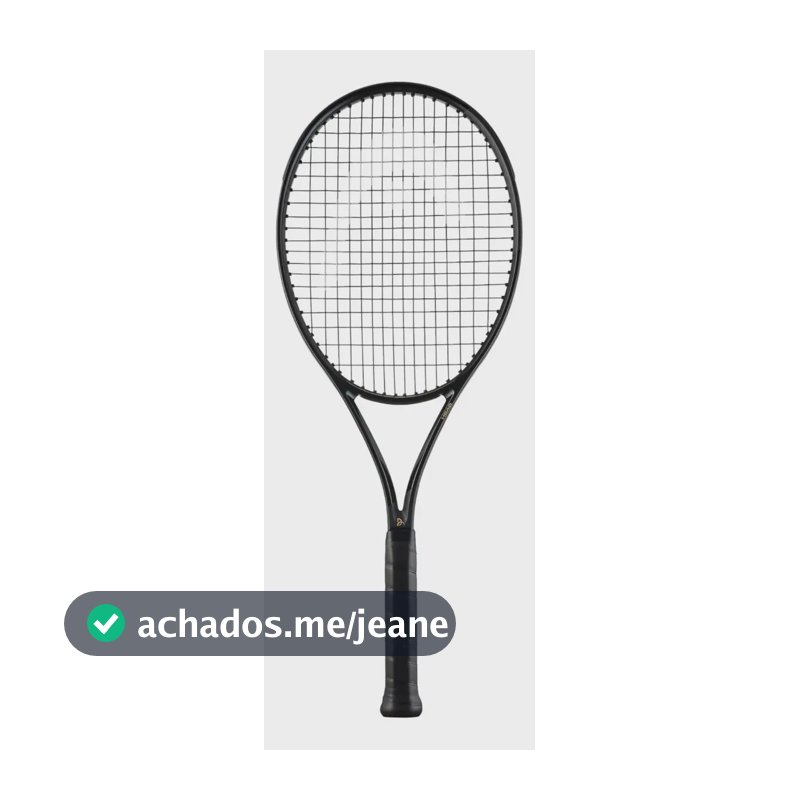 Raquete Head Speed Mp Legend Djokovic 2025 L3, Cor Preta Preto 4 3/8