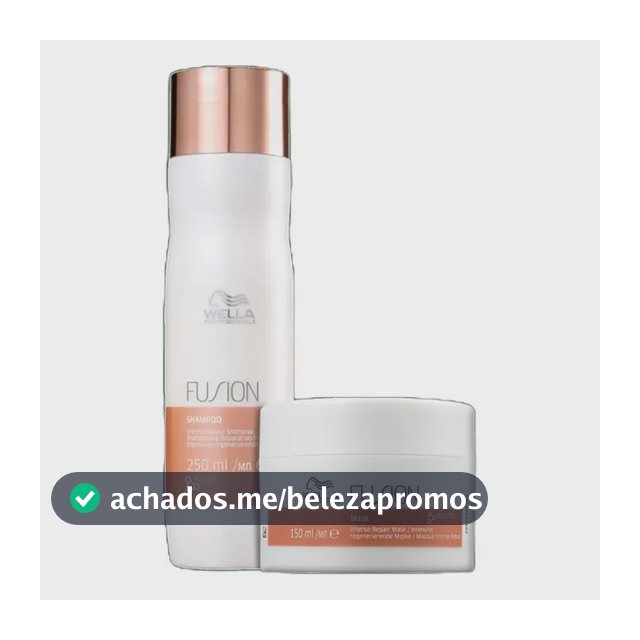 Kit Wella Professionals Fusion Duo Treat (2 Produtos) Blz Única
