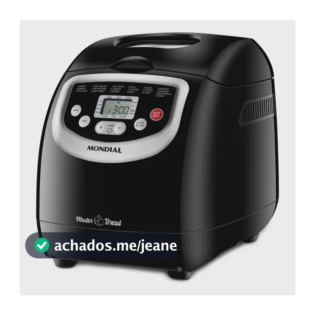 Panificadora Automática Master Bread Mondial 700W NPF-53