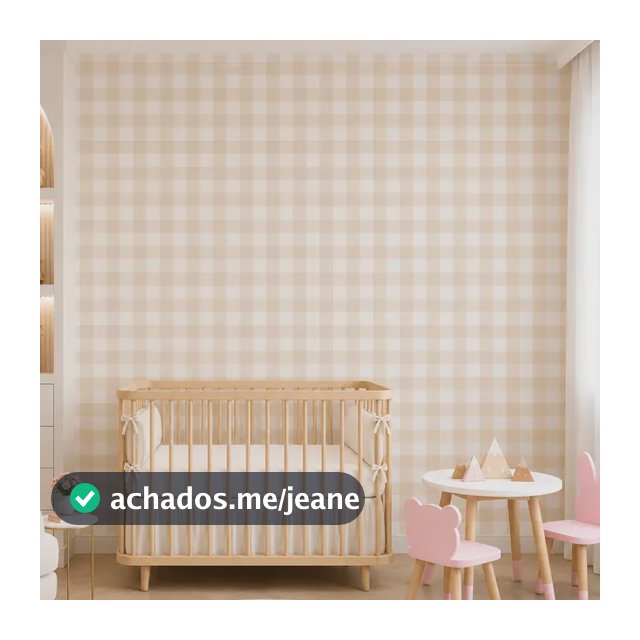 Papel De Parede Xadrez Quadradinhos Infantil Rolos Vrc669