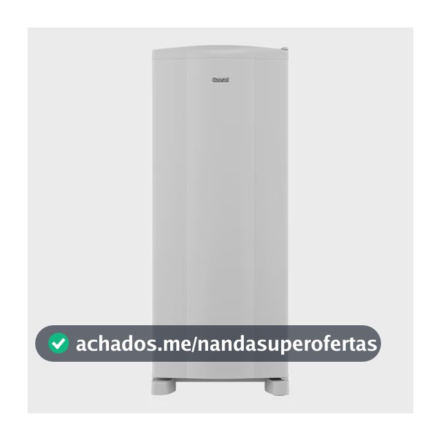 Geladeira Consul Degelo Seco 263 Litros - CRA30MB