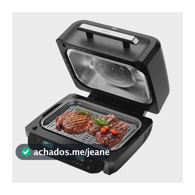 Fritadeira Elétrica Air Fryer Barbecue WAP Flame Digital Wc Ab1050 Com Painel Digital 220v
