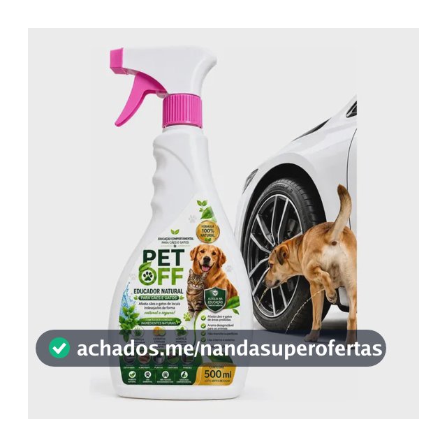 Repelente Afasta Cães E Gatos Evita Xixi Cocô De Pets 500ml