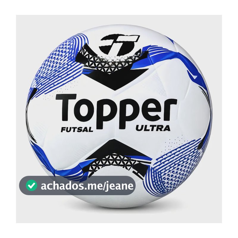 Bola De Futsal Topper Ultra Salão Colagem Dupla