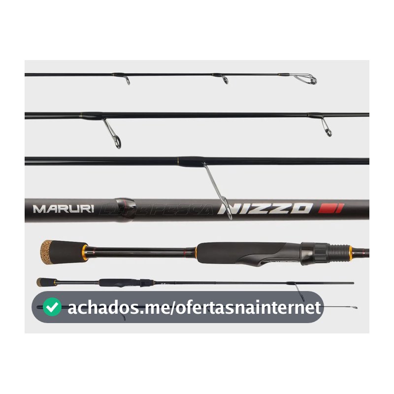 Vara Para Molinete Maruri Nizzo (1,83m) 7-14lbs - 2 Partes