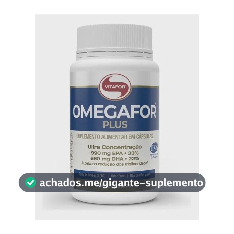 Ômegafor Plus Ultra Concentrado 60 Caps Original - Vitafor