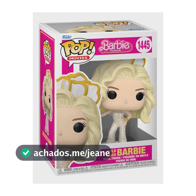 Funko Pop Barbie - Gold Disco Barbie (Dance Party) #1445