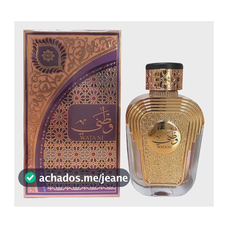 Perfume Feminino Watani Al Wataniah Eau De Parfum 100ml