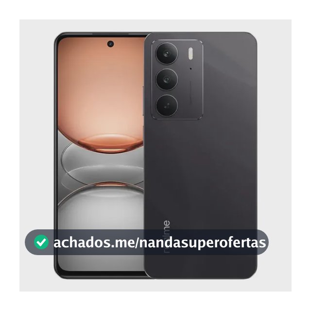Smartphone Realme C75 5G 256Gb 8Gb Ram Storm Black Rmx3963