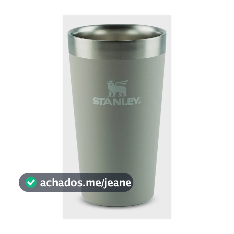 Copo Térmico para Cerveja Stanley Pint Adventure Ash 354ml