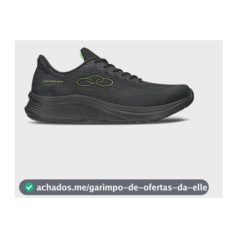 Tênis Esportivo Masculino Delta Olympikus Liso