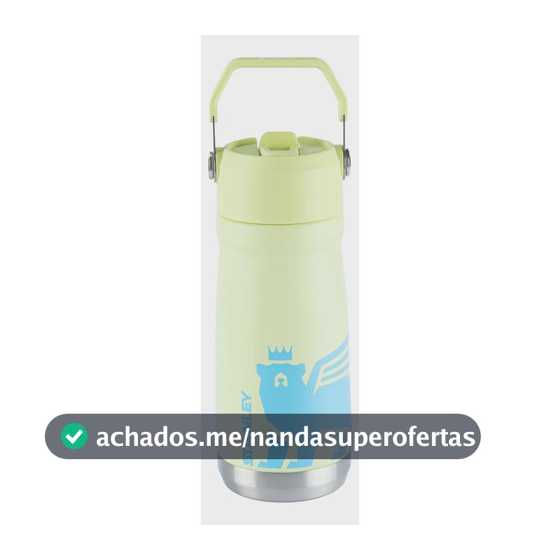 Garrafa Térmica Stanley Flip Straw Youth Citron 500ml