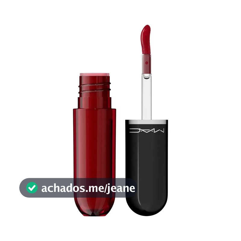Batom MAC Cosmetics Lustreglass Stainglass Lip Lustreglass Lip Tint cor soda poppy matte