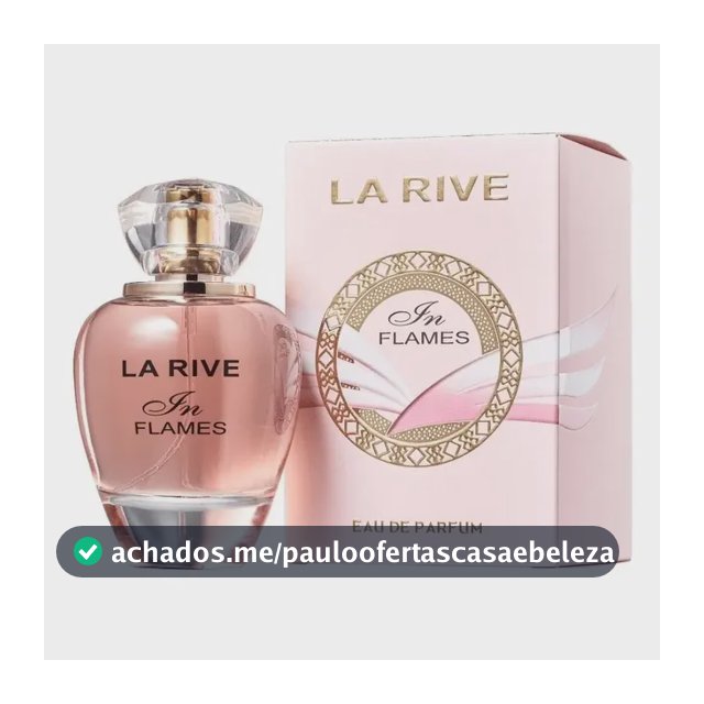 Perfume Feminino In Flames Eau De Parfum 90ml La Rive