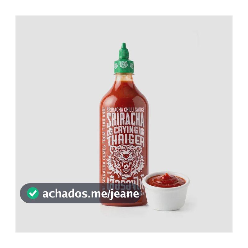 Molho De Pimenta Sriracha Hot Chilli Thaiger 440 Ml