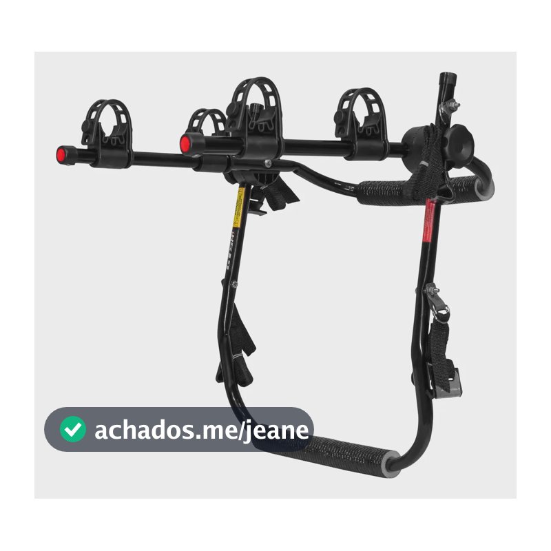 Suporte Transbike 2 Bicicletas Bike Porta Malas Gts Slim Cl Preto
