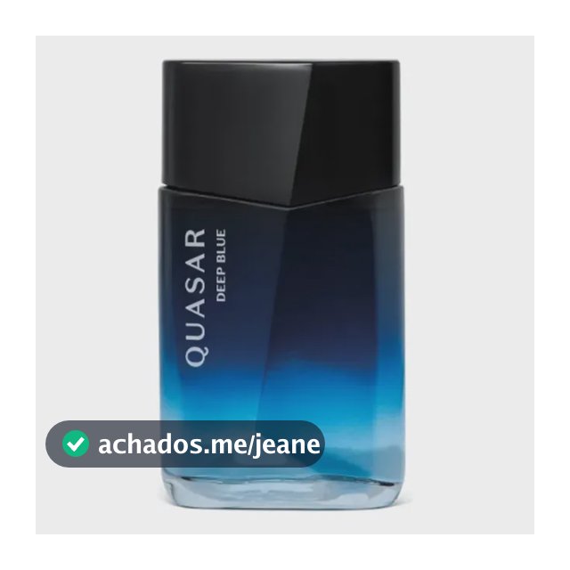 Quasar Deep Blue Deo Colônia 100ml Oboticario Original