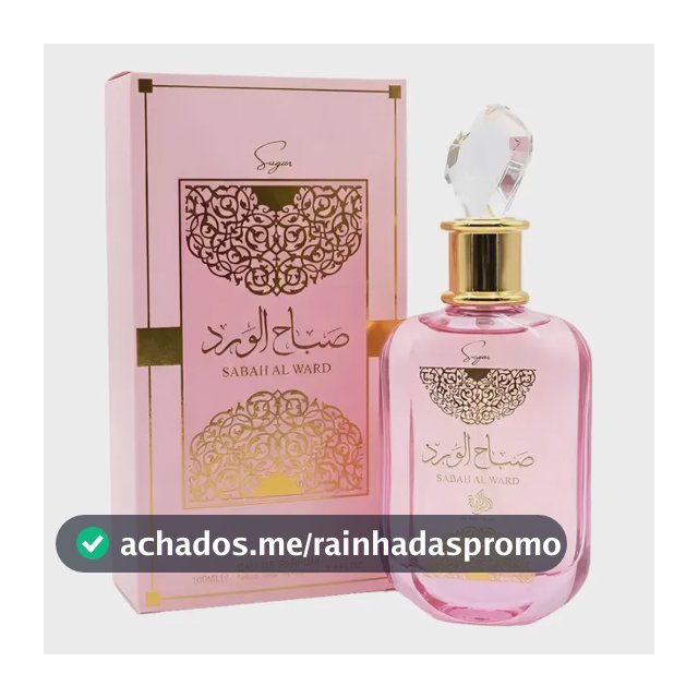 Perfume Sabah Al Ward Sugar Feminino 100ml Original
