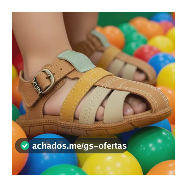 Sandália Menino Infantil Klin Original Papete 1712650