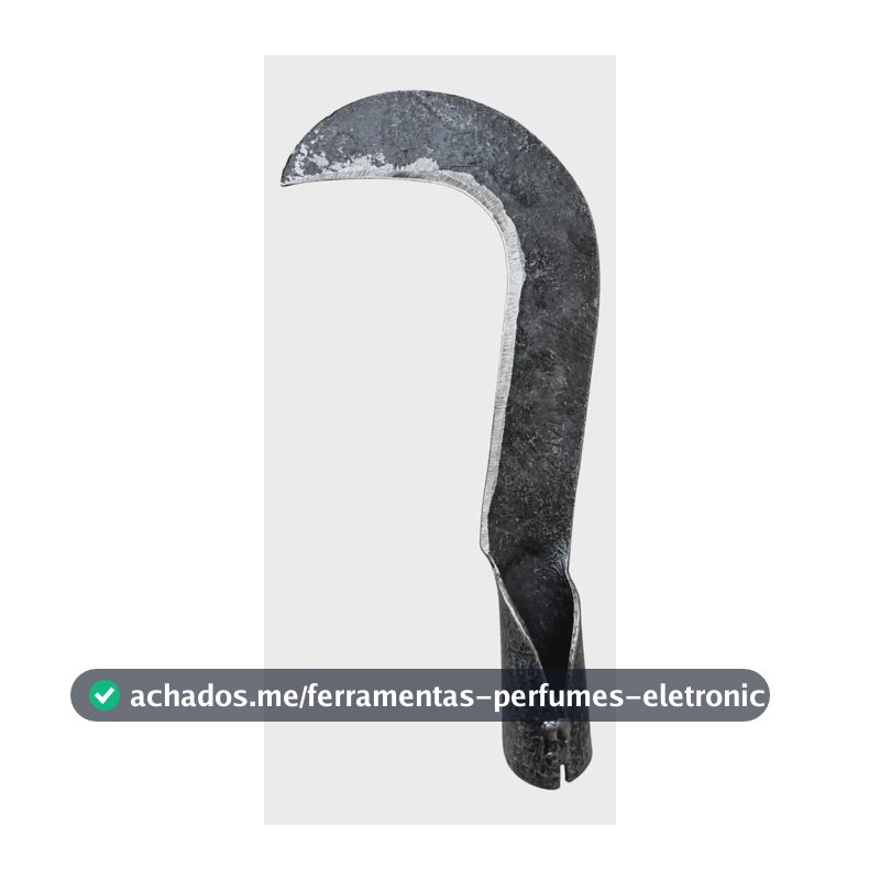 Foicinha Média Roçadeira Sem Cabo Forjada