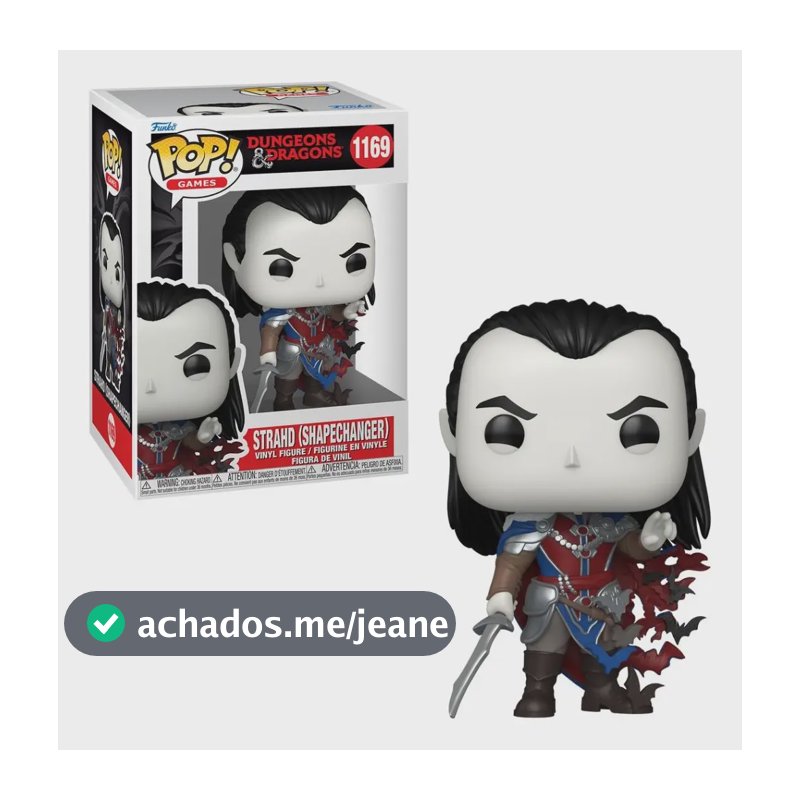 Boneco Funko Pop! Dungeons & Dragons - Strahd