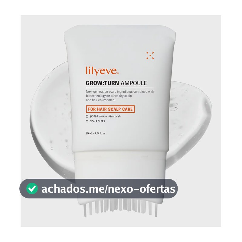Sérum Capilar Lilyeve Com Escova 100ml Crescimento e Queda