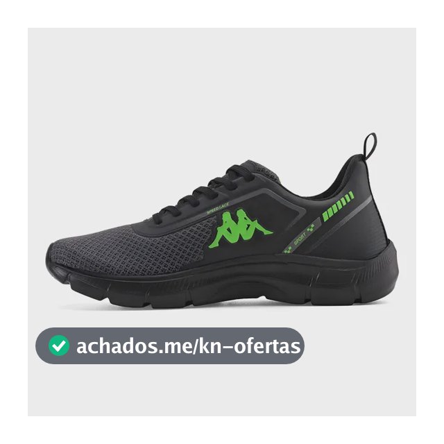 Tênis Kappa Run 200 Original Caminhada Academia