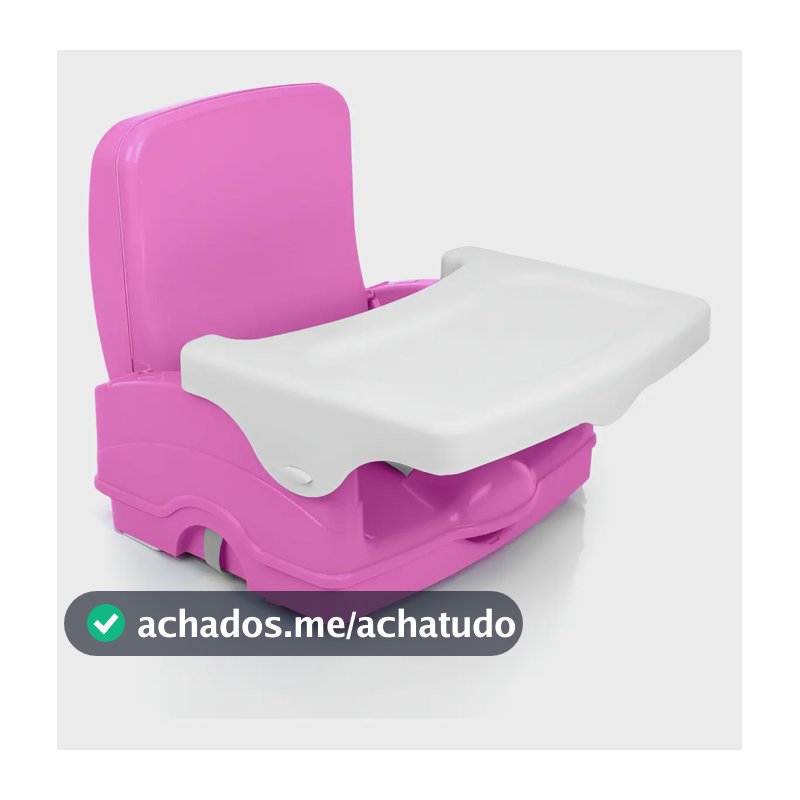 Cadeira de Refeição Portátil Cosco Kids, Smart, Rosa