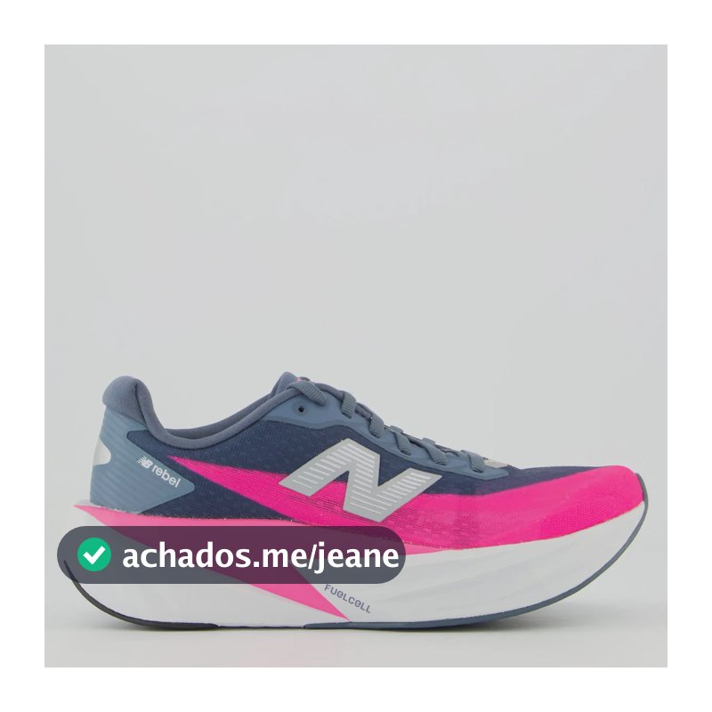 Tênis New Balance Fuelcell Rebel V5 Feminino Rosa Rosa - 39,0 Br