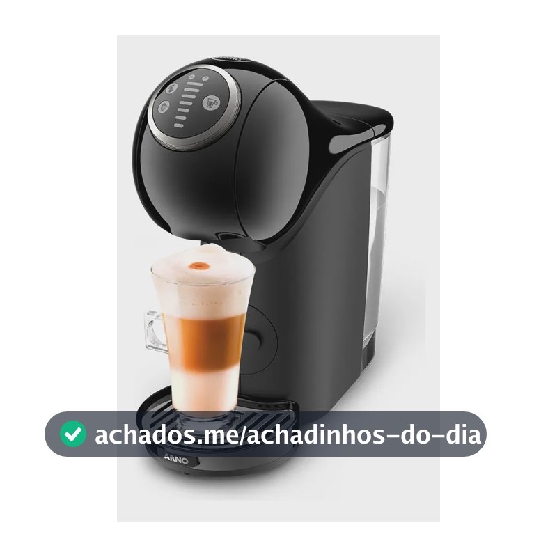 Cafeteira Nescafé Dolce Gusto Arno Genio S Plus Preta 110v