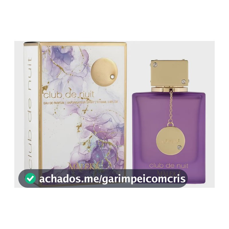 Perfume Armaf Club De Nuit Maleka Eau De Parfum 105 Ml Perfume Feminino