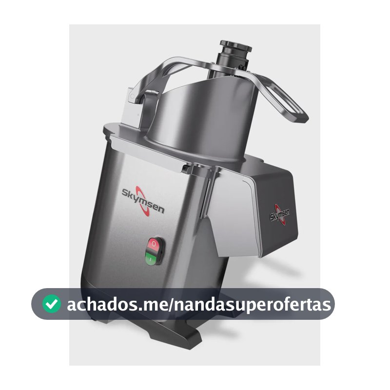 Processador De Alimentos Industrial Pa-7 - Skymsen - Cor Inox