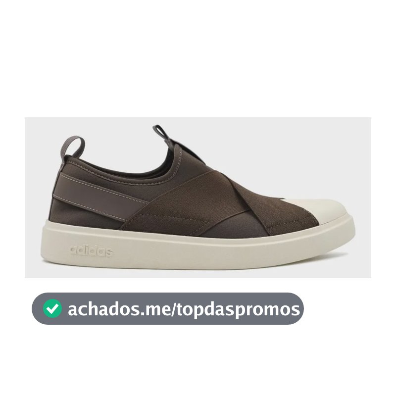 Tênis Feminino Streettalk Slip On adidas Marrom Liso 37 Br