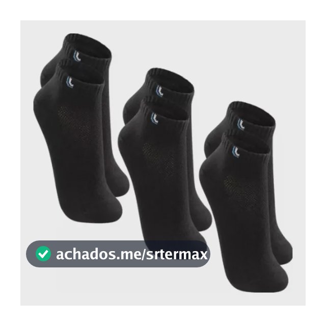 Kit 3 Pares De Meia Cano Curto Lupo Com Ventilação