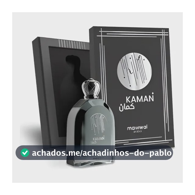 Perfume Árabe Mawwal Kaman 100ml Eau De Parfum Symphony