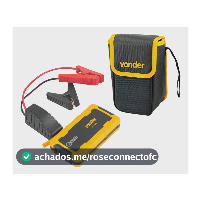 Auxiliar De Partida Pórtatil 12v Apv13000 - Vonder