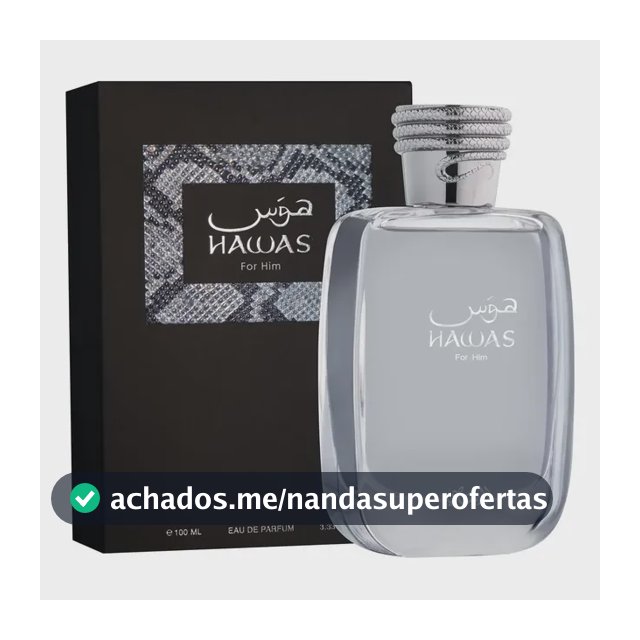 Perfume Hawas For Him Rasasi Edp 100ml Original Lacrado