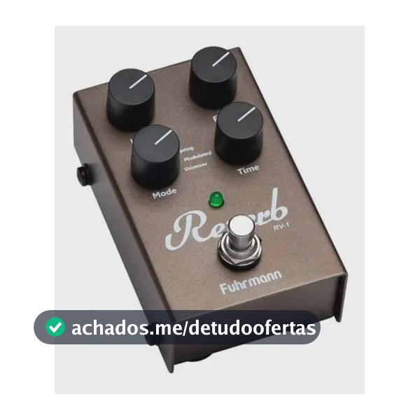 Pedal Para Guitarra Fuhrmann Rv-01 Reverb