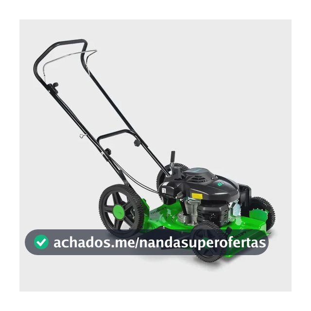 Cortador de grama a gás verde Trapp Lf 600rm com potência de 6,5 cv