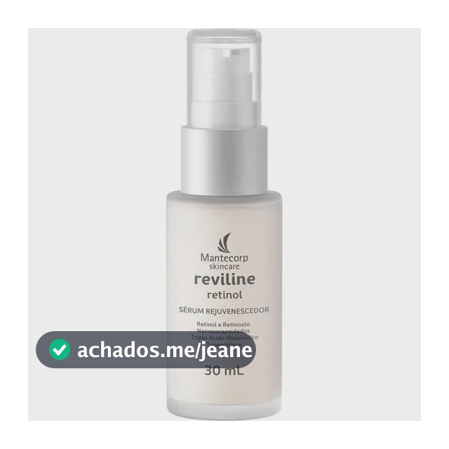 Sérum Rejuvenescedor Reviline Retinol 30ml